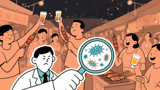 夏夜撸串喝酒虽爽，这个致命风险你知道吗？