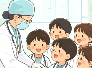 白大褂一穿，听诊器一戴，这群小孩哥小孩姐“卷”起来了！